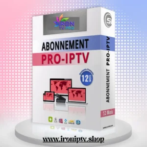 Iron TV Pro IPTV 3 MOIS
